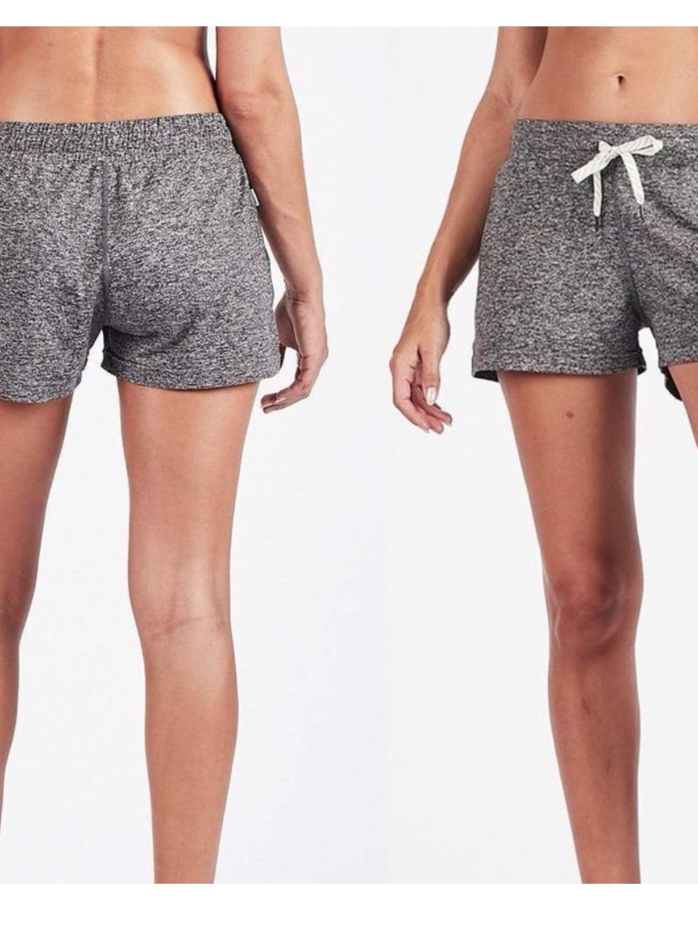 Vuori Performance Shorts - Heather Gray Marled